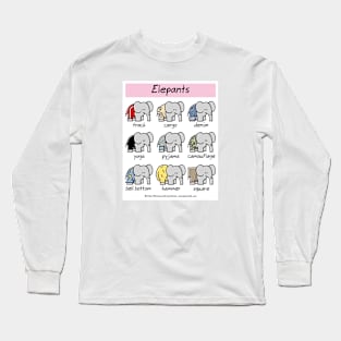 Elepants Long Sleeve T-Shirt